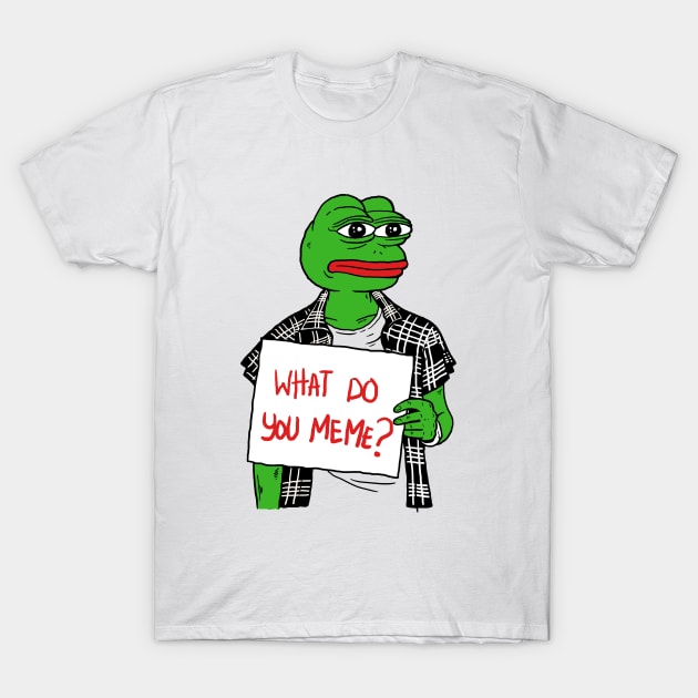 What Do You Meme T-Shirt by dumbshirts